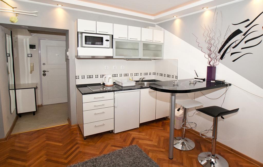 Star Apartment Belgrád Szoba fotó